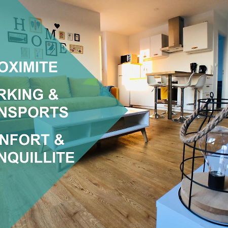 נאנט Charmant Appartement 1-4 Personnes, Proche Centre Avec Parking מראה חיצוני תמונה