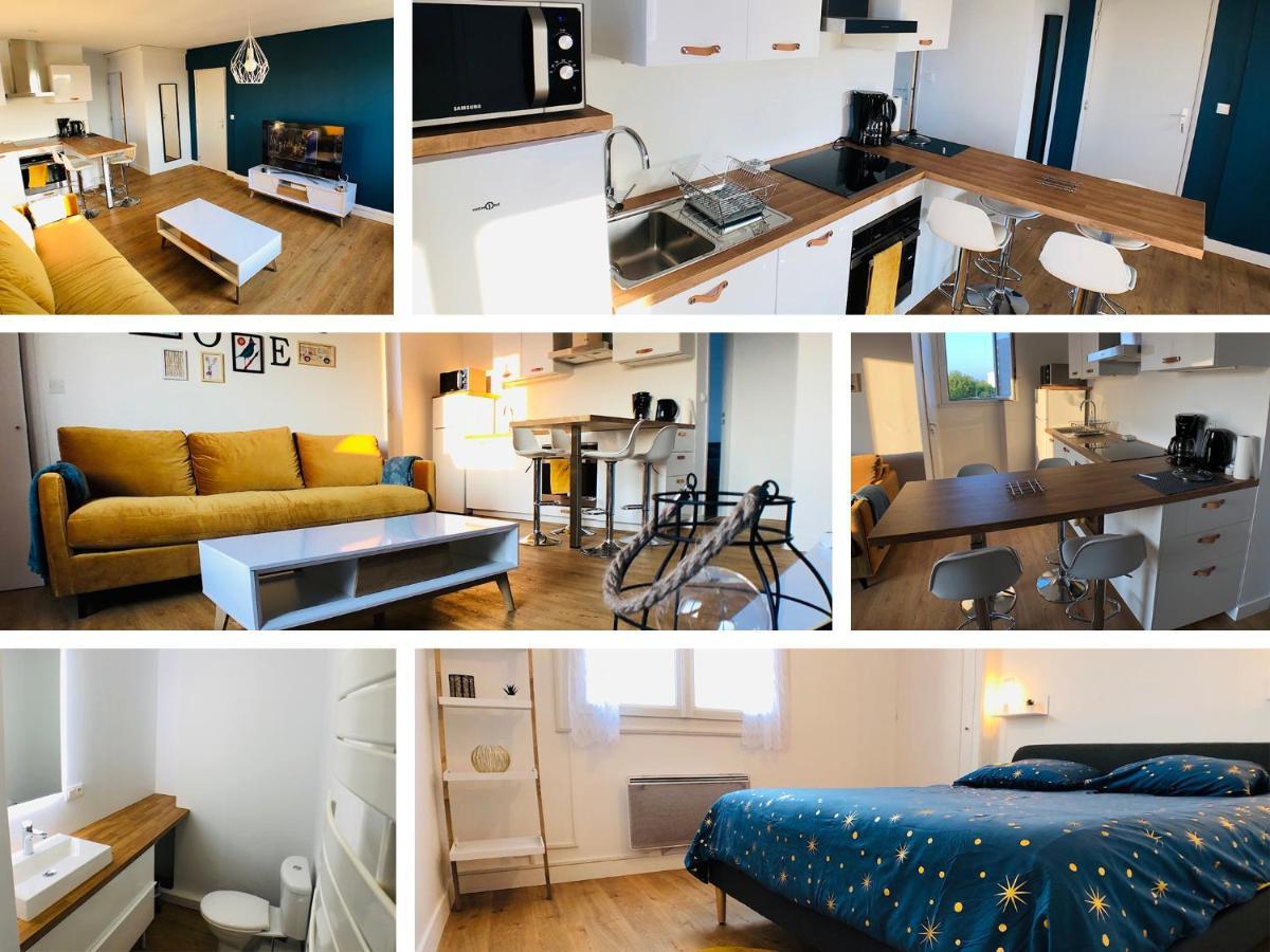 נאנט Charmant Appartement 1-4 Personnes, Proche Centre Avec Parking מראה חיצוני תמונה